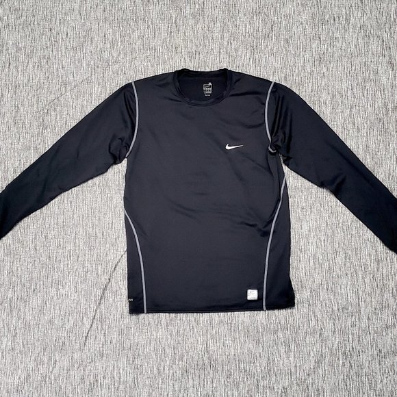 Nike Fit Team Pro Long Sleeved Compression Shirt - Picture 1 of 7
